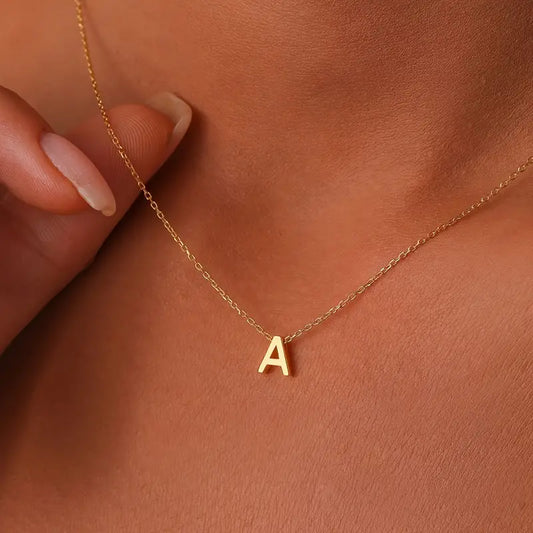 Personalised Initial Charm with Necklace